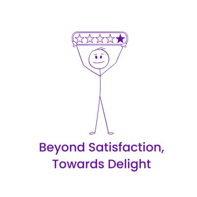 Beyond Satisfaction, Towards Delight